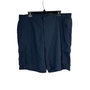 LL Bean men’s‎ nylon blue cargo shorts size xl